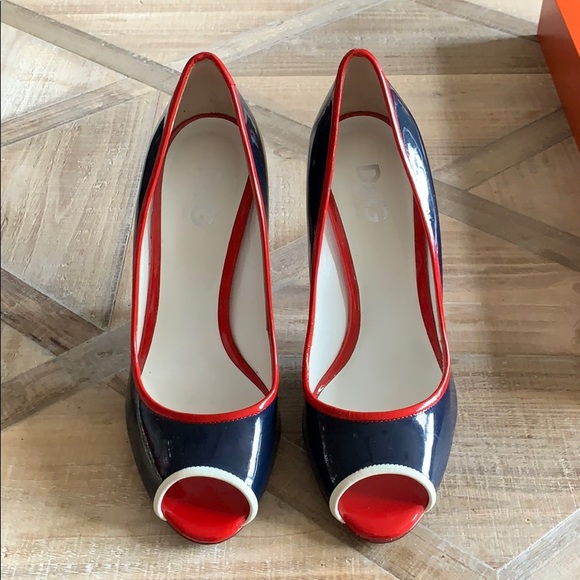Dolce & Gabbana Shoes - D&G peep toe pumps